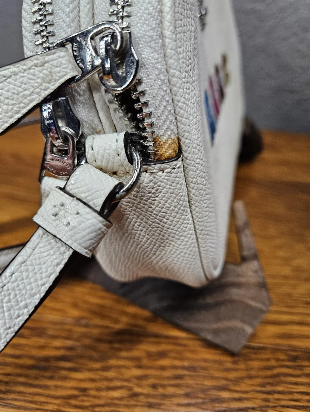 Coach x Pac-Man Double Zip Crossbody Mini Bag - Picture 4 of 15